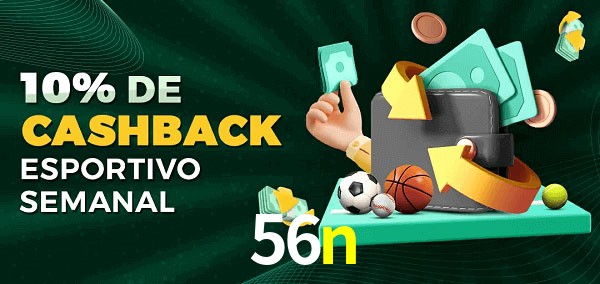 10% de bônus de cashback na 56n